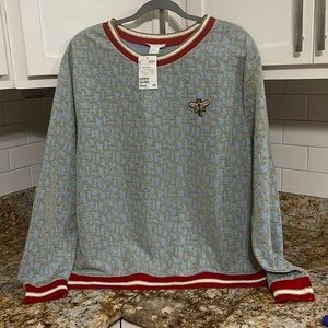 H&M , Size Large, Red, blue, and gold Top